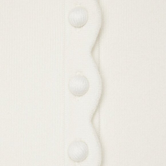 NWT Aritzia SHELLY Cardigan Light Birch M - Picture 7 of 7